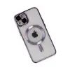 İphone 14 Kılıf Kross Magneticsafe Kapak - Mor