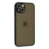 İphone 14 Kılıf Montreal Silikon Kapak - Siyah