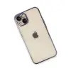 İphone 14 Kılıf Razer Lensli Silikon - Mor