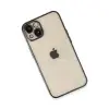 İphone 14 Kılıf Razer Lensli Silikon - Siyah