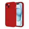 İphone 14 Kılıf Viera Silikon - Kırmızı