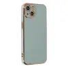 İphone 14 Kılıf Volet Silikon - Açık Yeşil