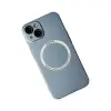 İphone 14 Plus Kılıf Jack Magneticsafe Lens Silikon - Sierra Blue
