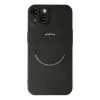 İphone 14 Plus Kılıf Jack Magneticsafe Lens Silikon - Siyah
