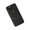 İphone 14 Plus Kılıf Jack Magneticsafe Lens Silikon - Siyah