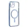 İphone 14 Plus Kılıf Magneticsafe Lazer Silikon - Sierra Blue