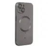 İphone 14 Plus Kılıf Moshi Lens Magneticsafe Silikon - Füme