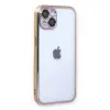 İphone 14 Plus Kılıf Razer Lensli Silikon - Gold