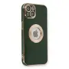 İphone 14 Plus Kılıf Store Silikon - Yeşil
