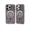 İphone 14 Pro Kılıf Apollo Magneticsafe Desenli Kapak - Apollo Mor - 5