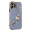 İphone 14 Pro Kılıf Esila Silikon - Gri