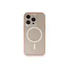 İphone 14 Pro Kılıf Grand Magneticsafe Kapak - Pembe