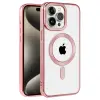 İphone 14 Pro Kılıf Kronos Magsafe Kapak - Rose Gold