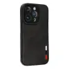 İphone 14 Pro Kılıf Loop Deri Silikon - Siyah