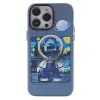 İphone 14 Pro Kılıf Prada Desenli Kapak - Prada Mavi - 1