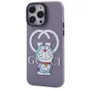 İphone 14 Pro Kılıf Prada Desenli Kapak - Prada Mor - 3