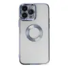 İphone 14 Pro Kılıf Slot Silikon - Sierra Blue