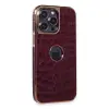 İphone 14 Pro Kılıf Snake Kapak - Derin Mor