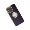 İphone 14 Pro Kılıf Store Silikon - Derin Mor