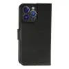 İphone 14 Pro Kılıf Trend S Plus Kapaklı Kılıf - Siyah