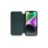 İphone 14 Pro Max Kılıf Dolpin Kapaklı - Koyu Yeşil