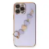 İphone 14 Pro Max Kılıf Esila Silikon - Lila