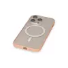 İphone 14 Pro Max Kılıf Grand Magneticsafe Kapak - Pembe