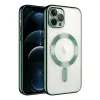 İphone 14 Pro Max Kılıf Kross Magneticsafe Kapak - Koyu Yeşil