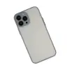 İphone 14 Pro Max Kılıf Montreal Silikon Kapak - Gri