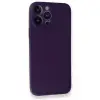 İphone 14 Pro Max Kılıf Pp Ultra İnce Kapak - Mor