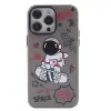 İphone 14 Pro Max Kılıf Prada Desenli Kapak - Prada Siyah - 1