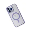 İphone 14 Pro Max Kılıf Room Magneticsafe Silikon - Lila