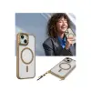 İphone 15 Kılıf Enka Magsafe Silikon Kılıf - Siyah