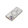 İphone 15 Kılıf Joke Simli Magneticsafe Kılıf - Gold