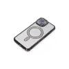 İphone 15 Kılıf Joke Simli Magneticsafe Kılıf - Siyah