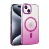 İphone 15 Plus Glossy Magsafe Kapak - Mor