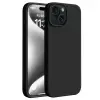 İphone 15 Plus Kılıf First Silikon - Siyah