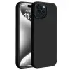 İphone 15 Plus Kılıf First Silikon - Siyah
