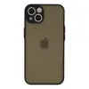 İphone 15 Plus Kılıf Montreal Silikon Kapak - Siyah