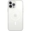 İphone 15 Pro Kılıf Magneticsafe Şeffaf Silikon - Şeffaf