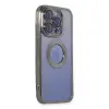 İphone 15 Pro Kılıf Slot Silikon - Titan Gri
