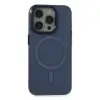 İphone 15 Pro Max Kılıf Anka Pc Magneticsafe Sert Metal Kapak - Lacivert
