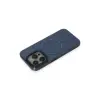 İphone 15 Pro Max Kılıf Anka Pc Magneticsafe Sert Metal Kapak - Lacivert
