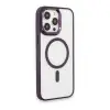 İphone 15 Pro Max Kılıf Room Magneticsafe Silikon - Derin Mor