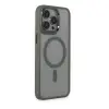 İphone 15 Pro Max Kılıf Room Magneticsafe Silikon - Gri