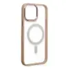 İphone 15 Pro Max Kılıf Room Magneticsafe Silikon - Pudra