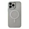 İphone 15 Pro Max Kılıf Room Magneticsafe Silikon - Su Yeşili