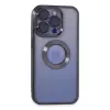 İphone 15 Pro Max Kılıf Slot Silikon - Mor