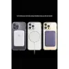 İphone 15 Pro Max Kılıf Tron Şeffaf Magsafe Kapak - Şeffaf