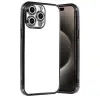 İphone 15 Pro Max Razer Lensli Silikon - Siyah